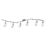 6 rails LED mur et plafond "Rome"