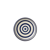 Détail des rayures élégantes du plat J-Line Kom Grenade Stripes Low