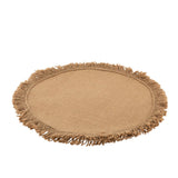 Ambiance bohème avec le set de table J-Line en jute naturel