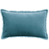 Coussin uni Fara Acier 40 x 65