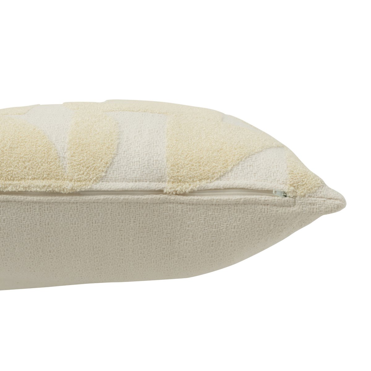 Coussin Geo J-Line, détail du motif géométrique moderne.