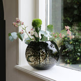 Vase Guépard gris du Zambèze en verre