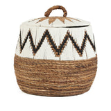 Panier de Plage The Little Bay - Blanc Naturel - L