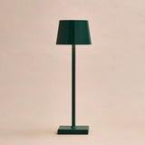Lampe de table rechargeable vert pin William
