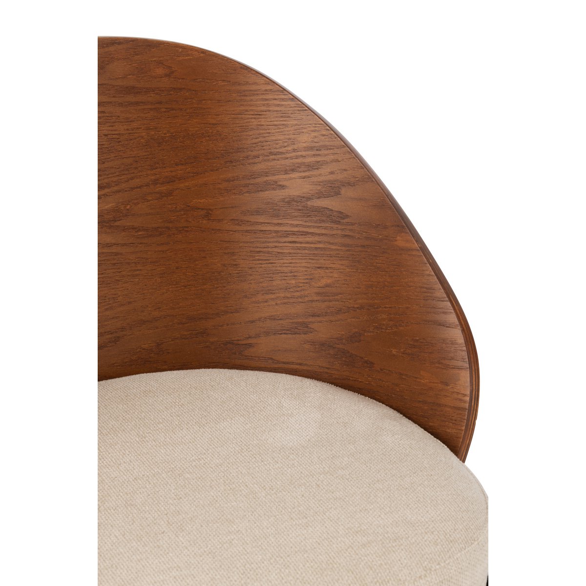 Zoom sur les matériaux de la chaise Lone J-Line.