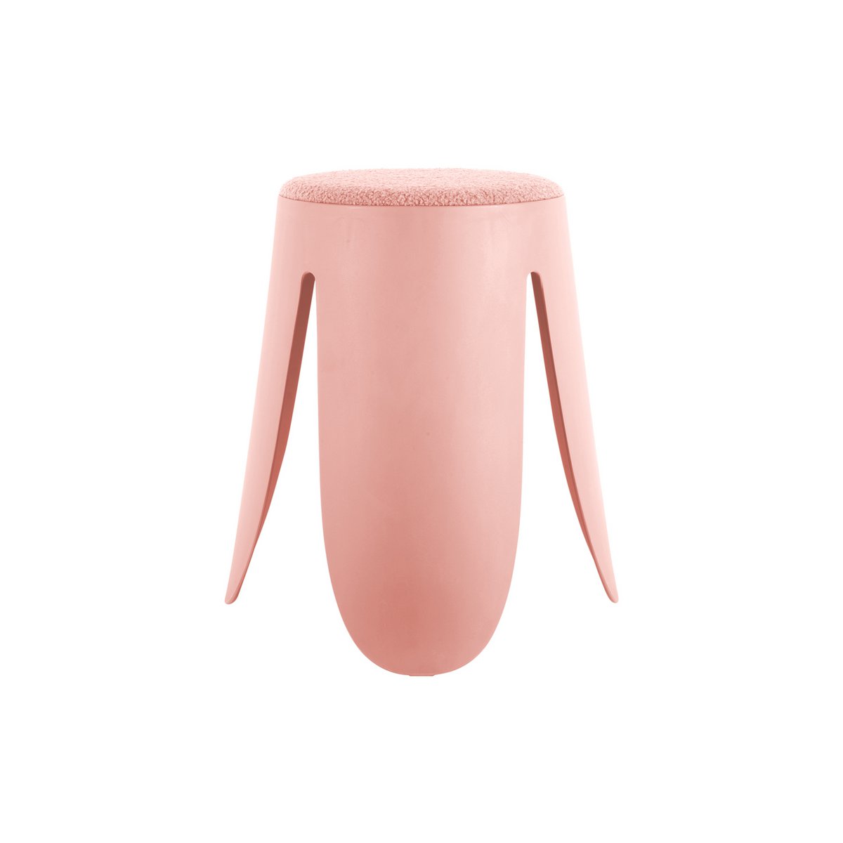 Tabouret Savor de Leitmotiv en rose, design élégant et confortable