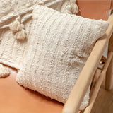 Taie d'oreiller 40x40 cm ou 50x50 cm Tissé à la main | Coussin décoratif | Coussin de canapé RAHAYU en coton