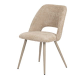 Crème de chaise d'arc (ensemble de 2)