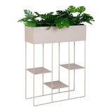 Vue latérale de la Rabo Planter montrant sa structure robuste