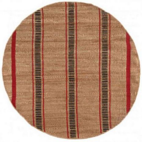 Tapis Eden Groseille diamètre 160 cm - vue d'ensemble