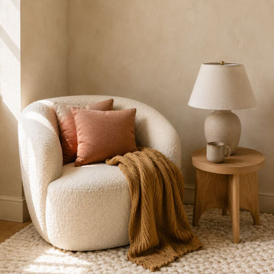 Décoration d'intérieur style cocooning chaleureux