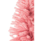 Sapin de Noël J-Line rose, élégant et décoratif pour les fêtes.