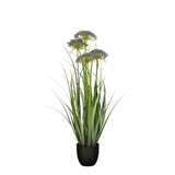 Plante artificielle ornementale violette
