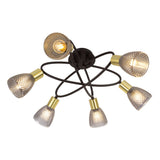 6 -Seater Spot Plafond Lampe "Lindita" hors Illuminant