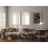 Batterie à LED / lampe de table "Pina" de 30 cm de haut, en métal (beige) et en verre (blanc), LED intégrés, blanc chaud