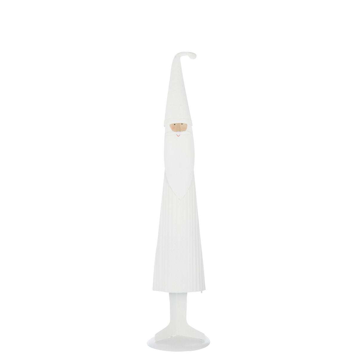 Figurine J-Line Père Noël Moderne sur une table décorée pour Noël