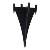 3 Définir la lampe solaire à LED / brochette moulu "Crackle" Ø 12cm, pour l'extérieur, lampe de table et le verre, blanc, avec LED intégrée