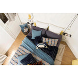 Coussin recyclé Titou Acier 45 x 45