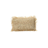 Le couvercle du coussin Raffia