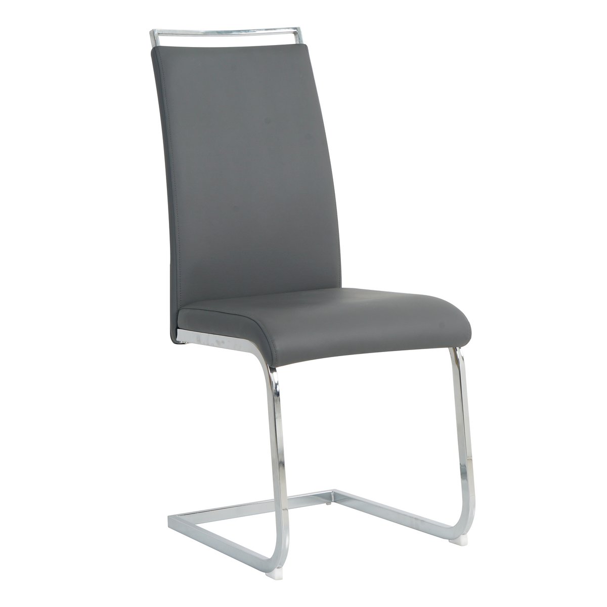 Lot de 2 chaises cantilever modernes pour salle à manger