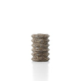 Bougeoir The Travertine Ripple Taper - Gris - S