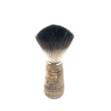 Blaireau de rasage Sir George LUXURY poils noirs embouts poils synthétiques (vegan)