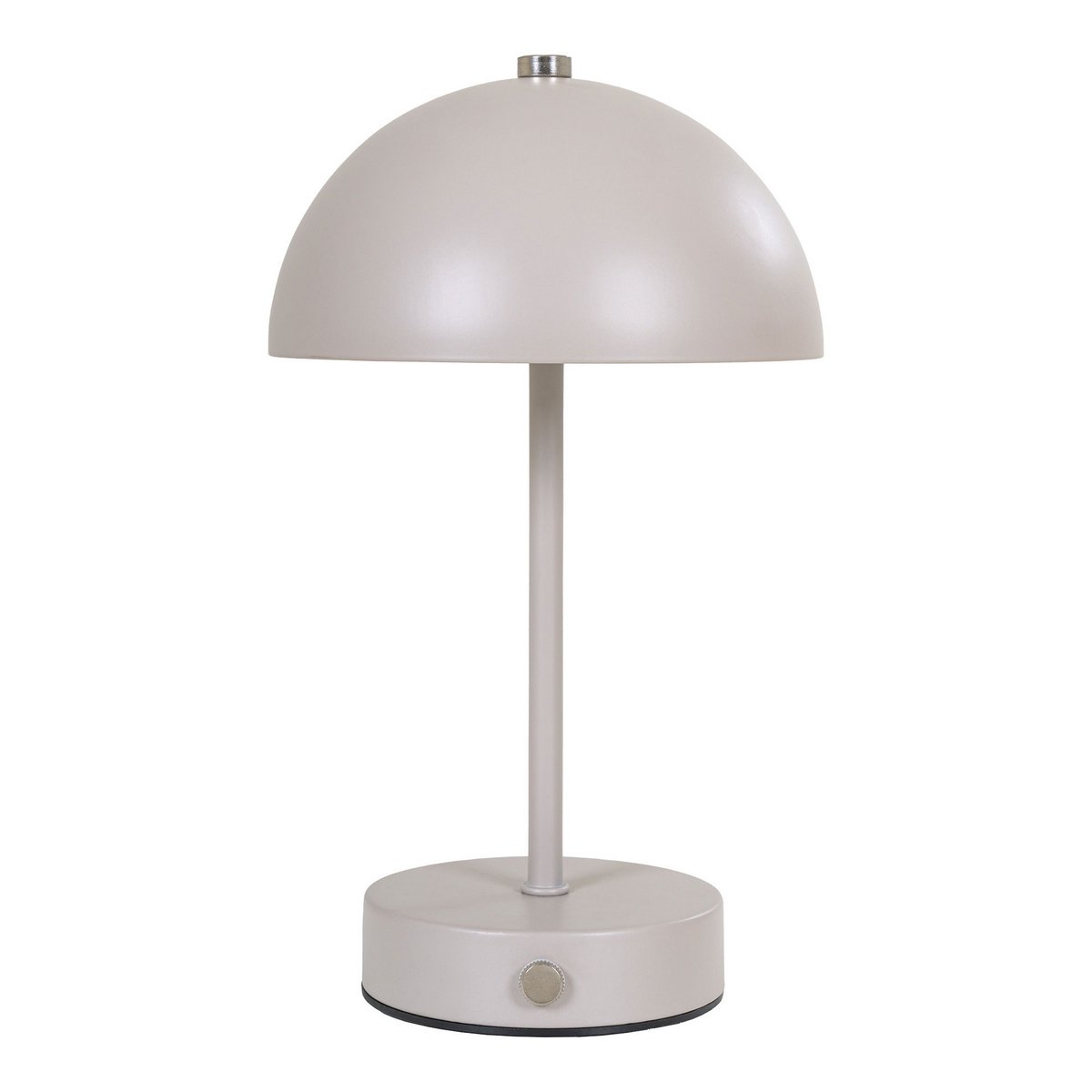 Lampe de table LED Holt en métal sable avec design minimaliste