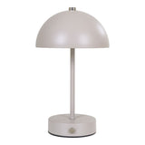 Lampe de table LED Holt en métal sable avec design minimaliste