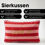 Coussin décoratif Rouge