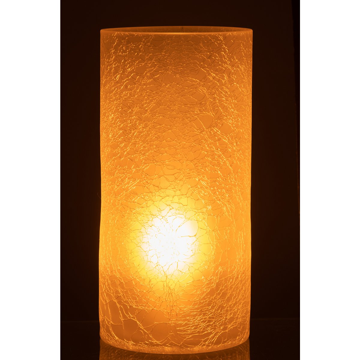 Cylindre de vent J-Line, vue latérale montrant la transparence du verre