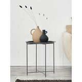 Tableuse Ø 47 H 51 2. Choisissez la table de balcon de table de jardin Terasses Table Round Alberta Metal Small Ver