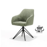 Blues Armchair - Ribs Green - Tourne le pied