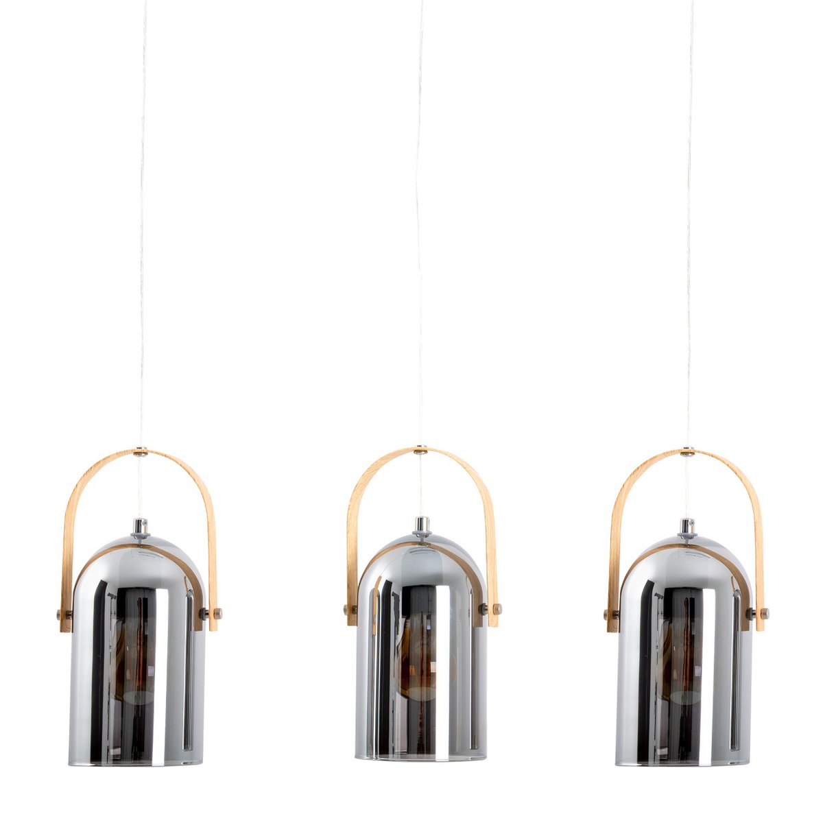 Pendule en verre dans un intérieur moderne - vue 3