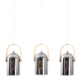 Pendule en verre dans un intérieur moderne - vue 3