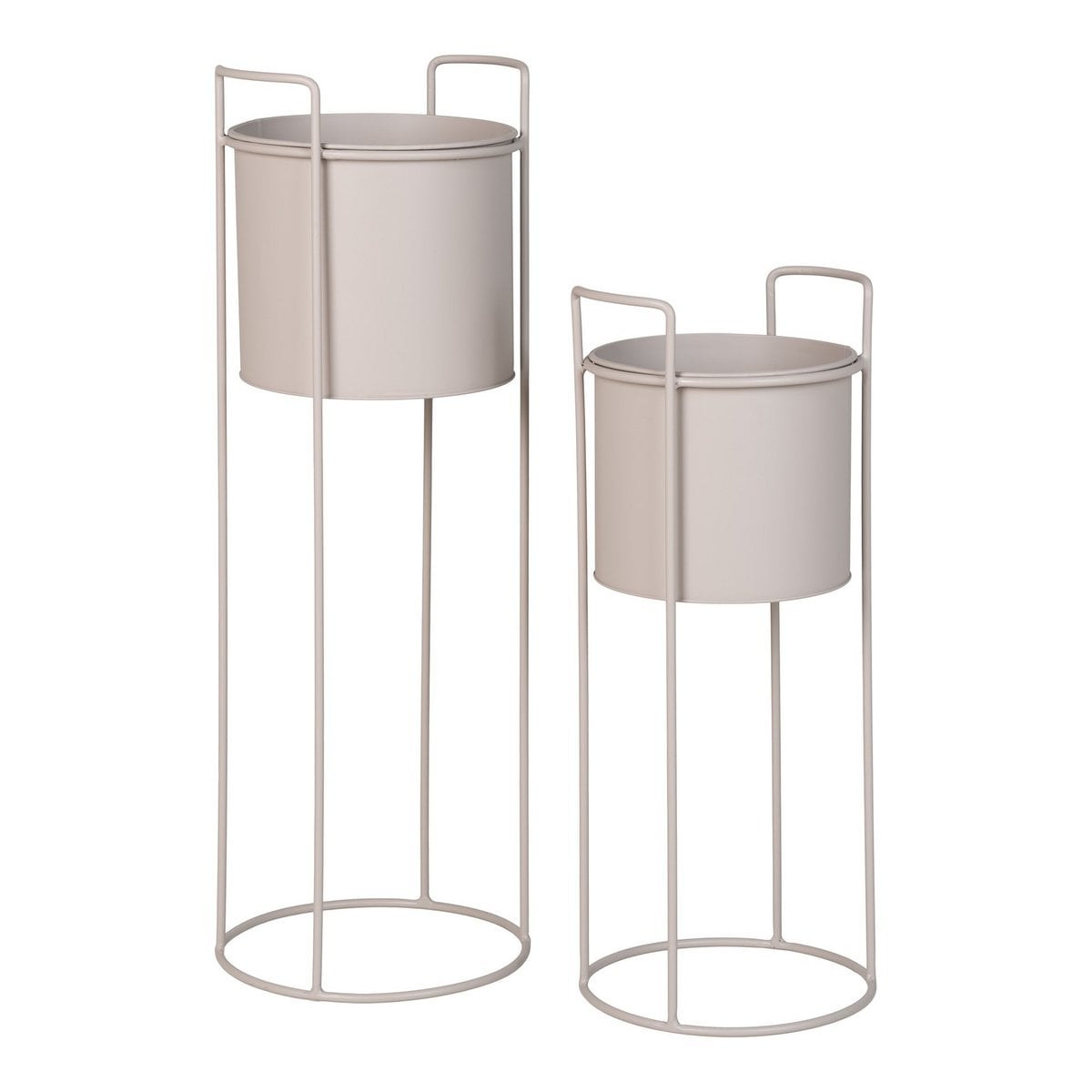 Rabo Flower Stand - Détail du support en acier minimaliste