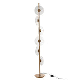 Lampadaire J-Line LED Fleur - fer/plastique - or