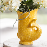 Maison Colibri | Poisson - Jaune - Ø9cm