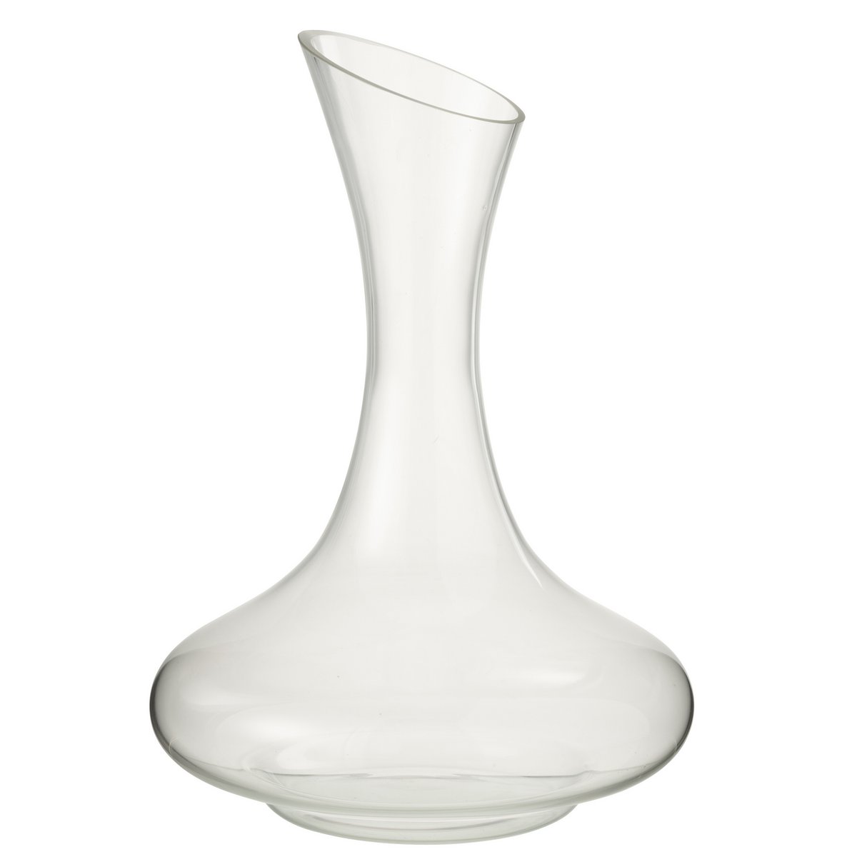 Carafe J-Line T en verre transparent, élégante et moderne