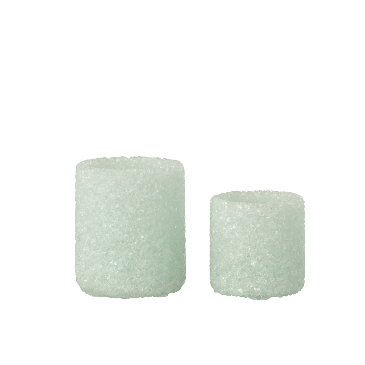 Photophore J-Line Stone, idéal pour bougies, décoration moderne.