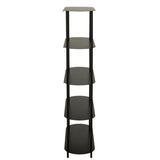 Étagère J-Line Oval - fer - noir