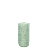 Bougeoir J-Line Fore en verre vert - vue latérale