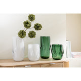 Vue latérale du vase Drippy J-Line, design scandinave