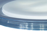 Plafond LED "Claire" Ø 50,5 cm, 7,5 cm de haut, métal et plastique en blanc, LED intégrée, 1600 lm, dimmable, fonction CCT, 3000-5000 K, fonction de lumière nocturne