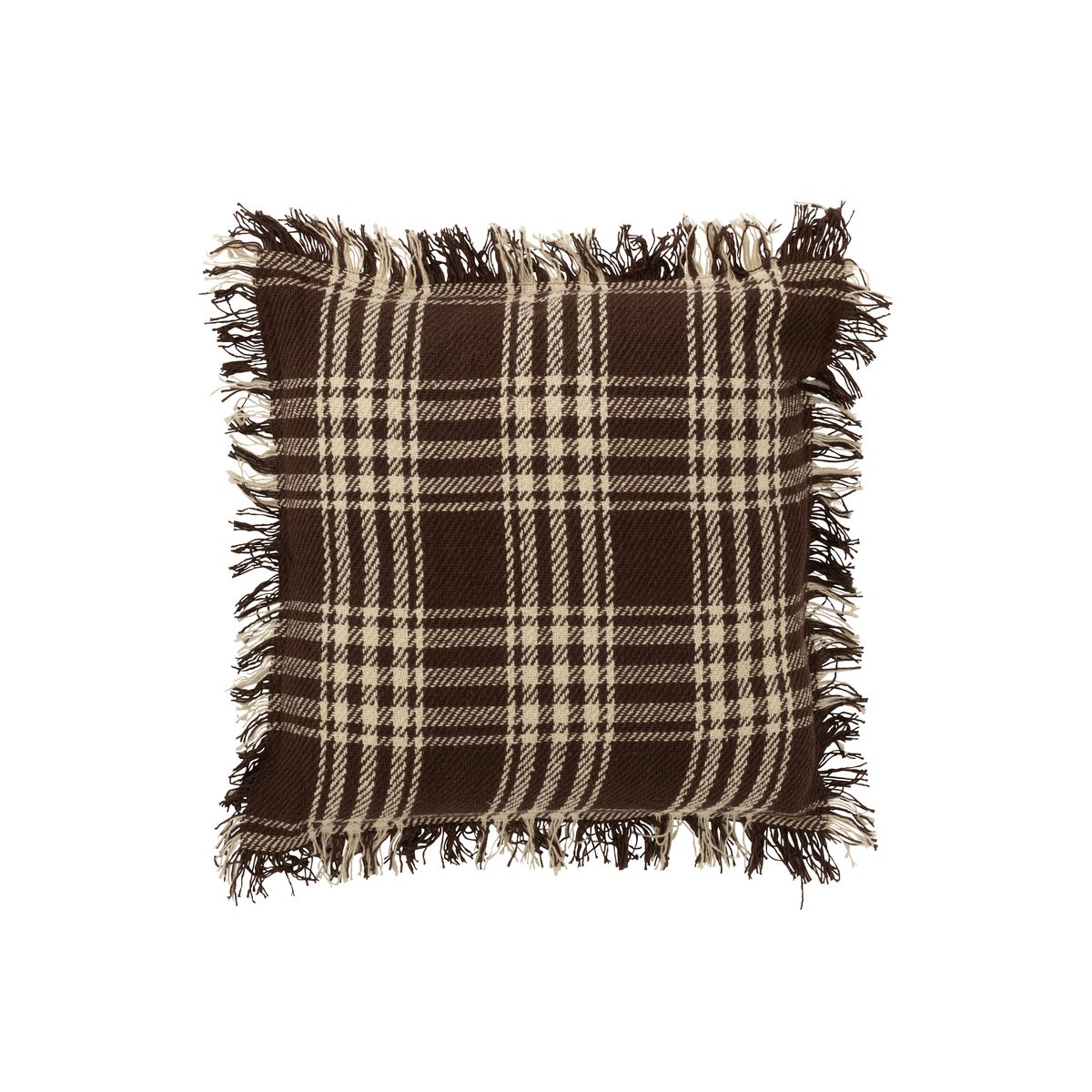 Coussin J-Line sur un canapé moderne