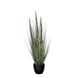 Plante artificielle ornementale violette