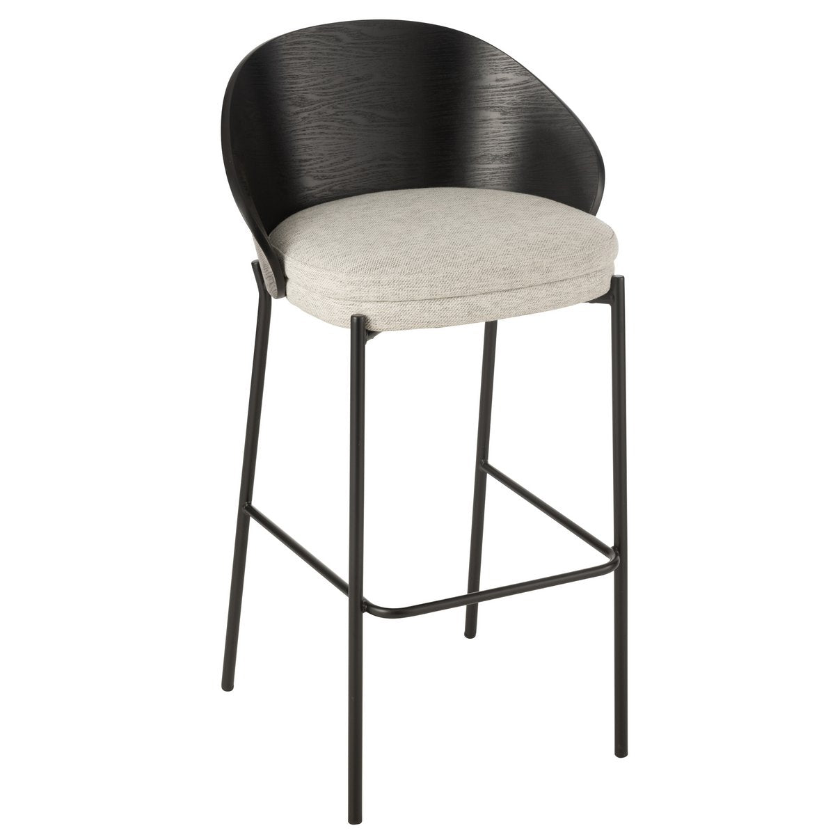 Chaise de bar J-Line Lone avec des accessoires de cuisine