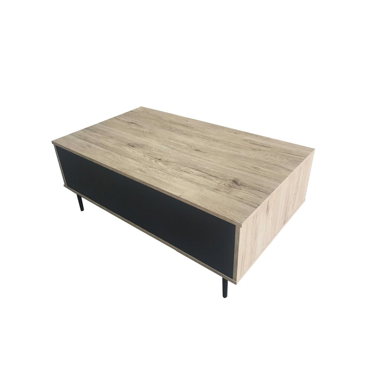 Table basse avec décoration de salon moderne