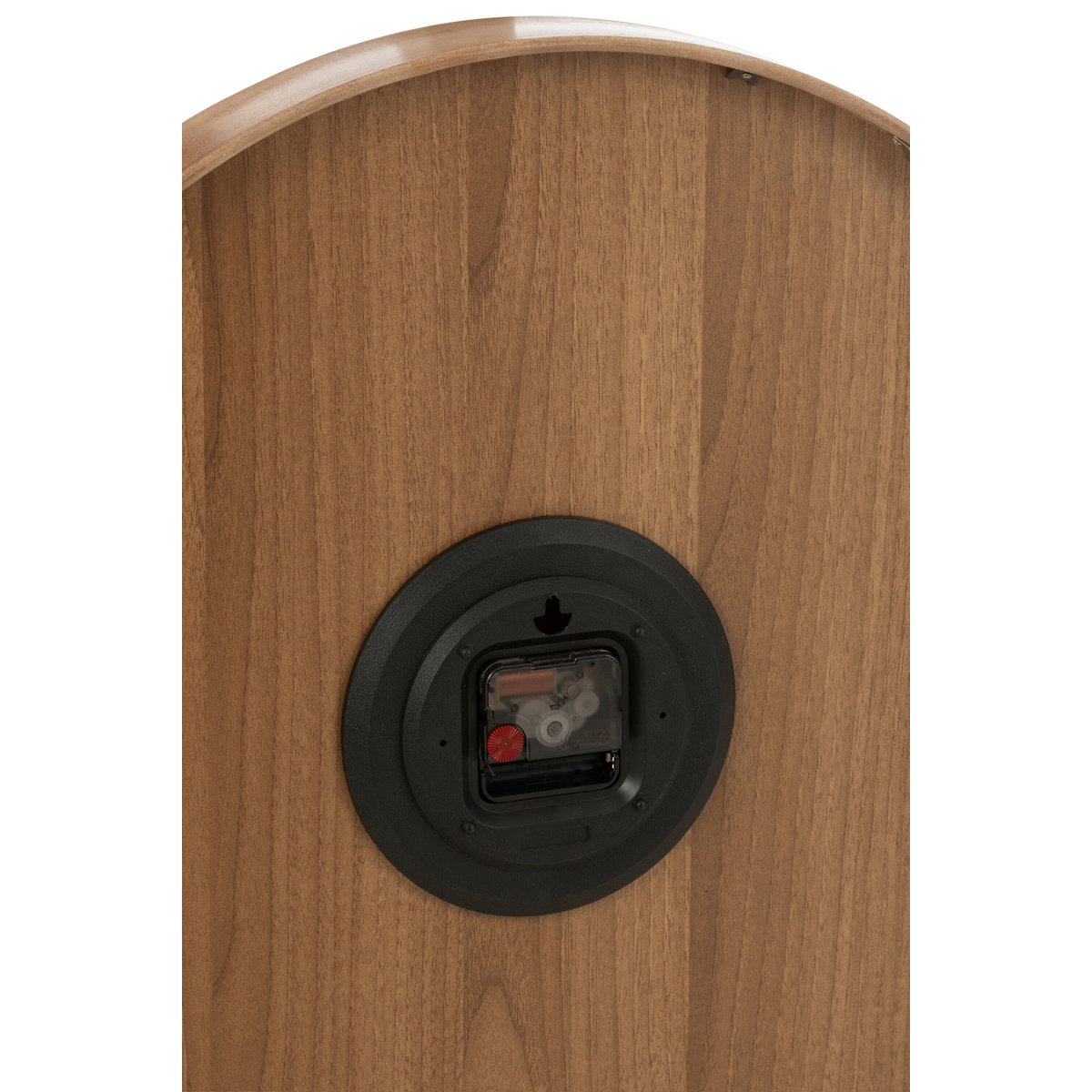 Horloge J-Line - contreplaqué/bois - naturel foncé - grande - Ø 53 cm