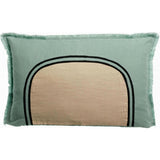Coussin bicolore Laly Opaline 40 x 65