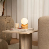 Lampe rechargeable Morris marron clair